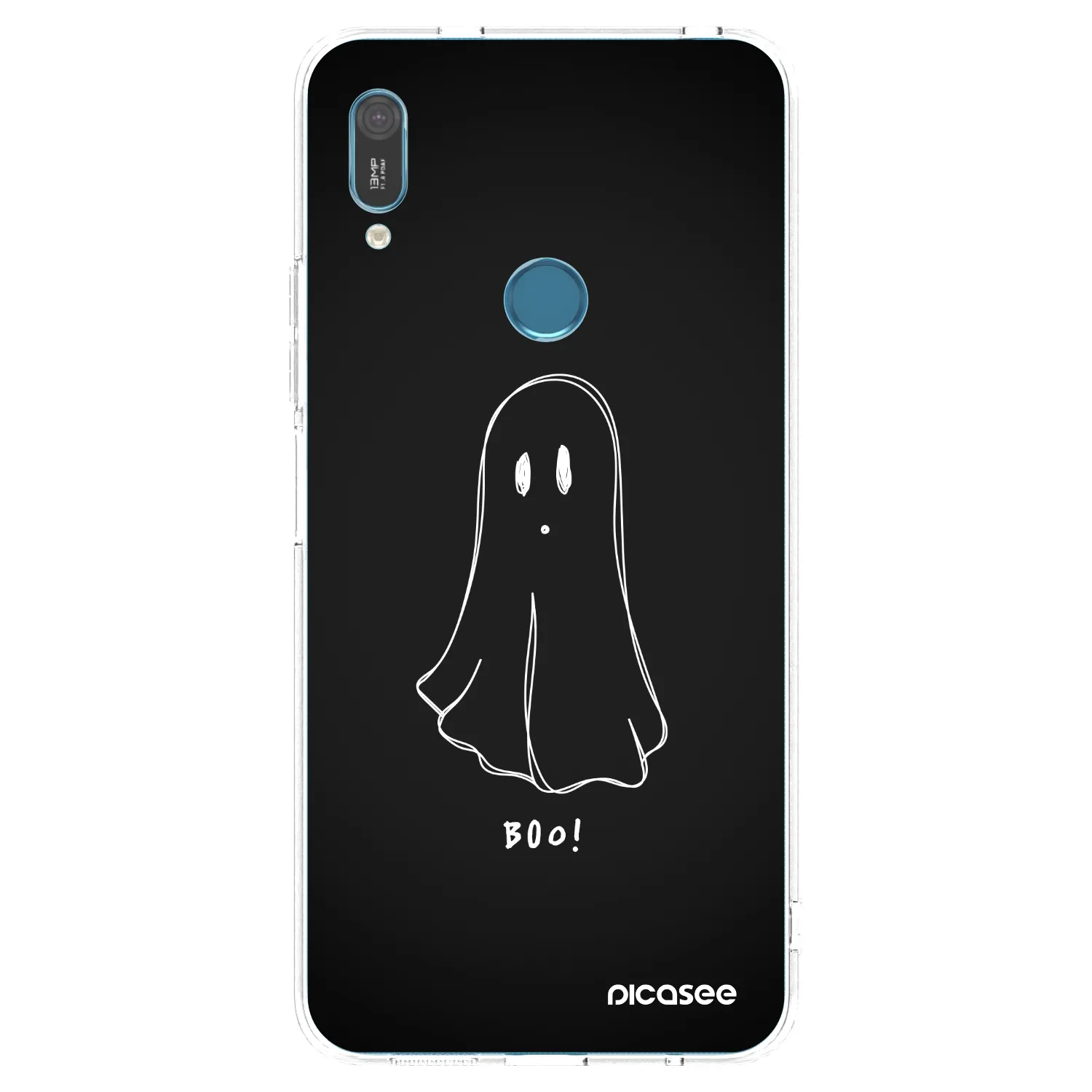 Picasee Huawei Y6 2019 Hülle - Transparentes Silikon - Ghost 2