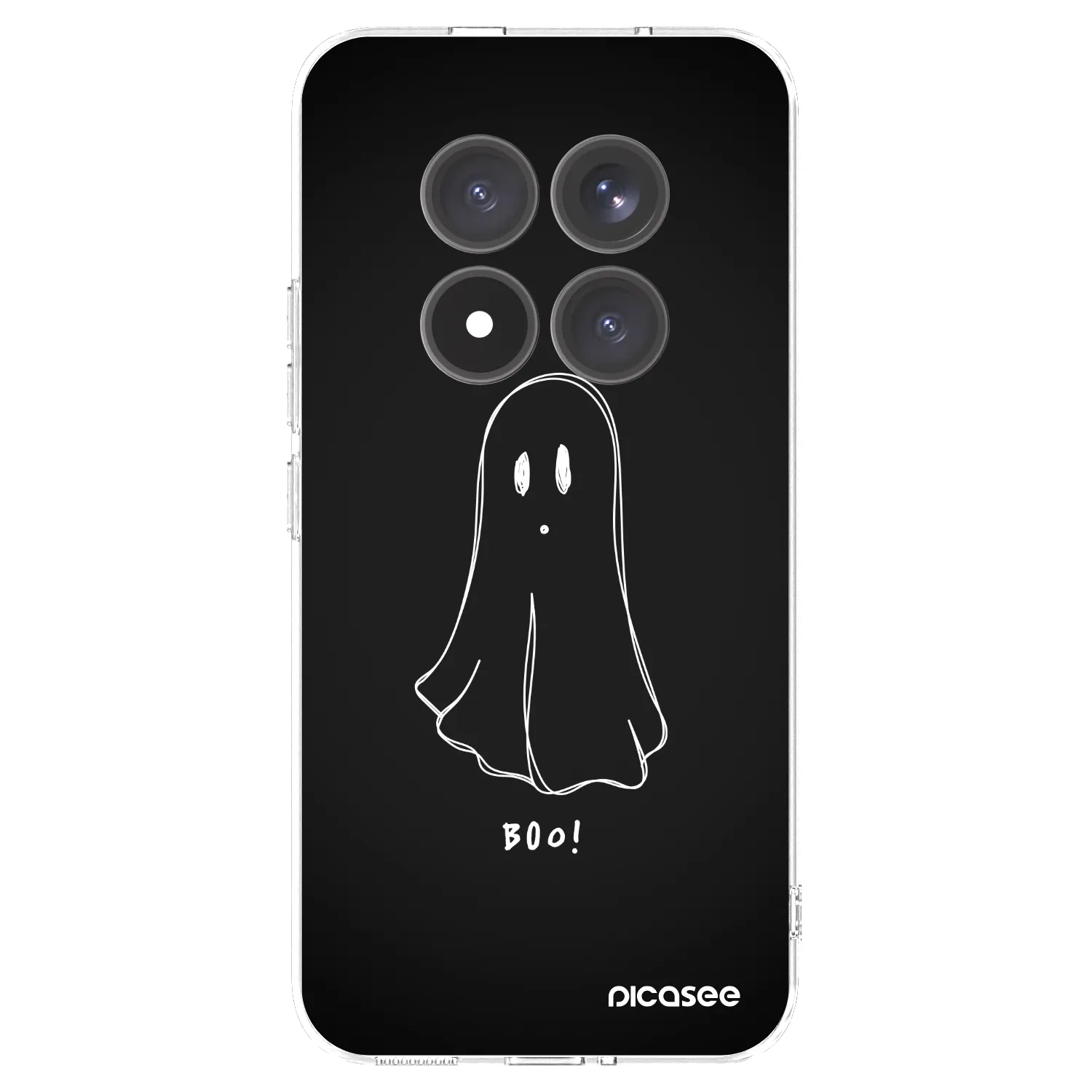 Picasee Xiaomi Redmi Note 15 Pro+ Hülle - Transparentes Silikon - Ghost 2