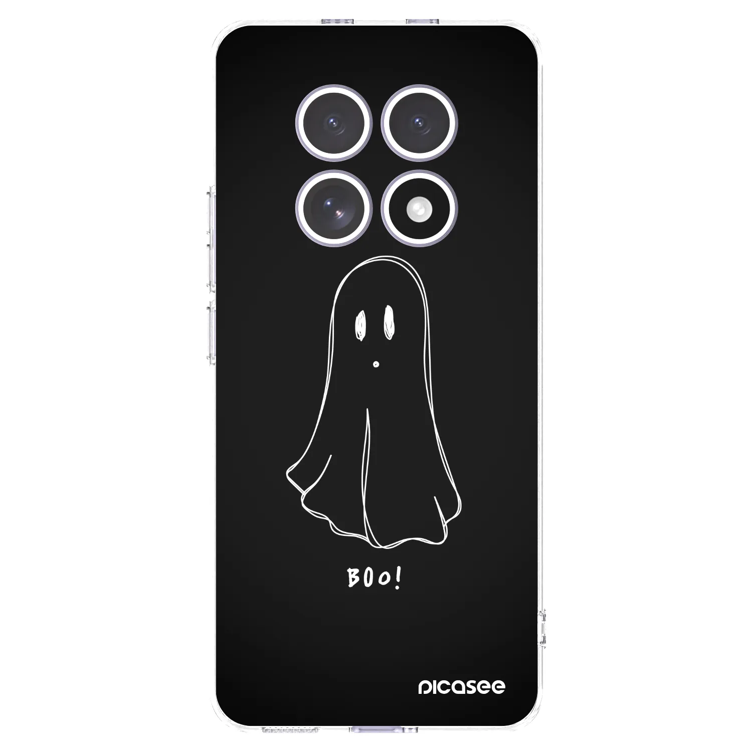 Picasee Xiaomi Redmi Note 15 4G Hülle - Transparentes Silikon - Ghost 2