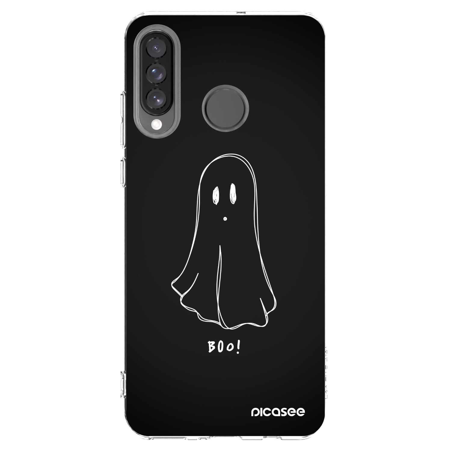 Picasee Huawei P30 Lite Hülle - Transparentes Silikon - Ghost 2