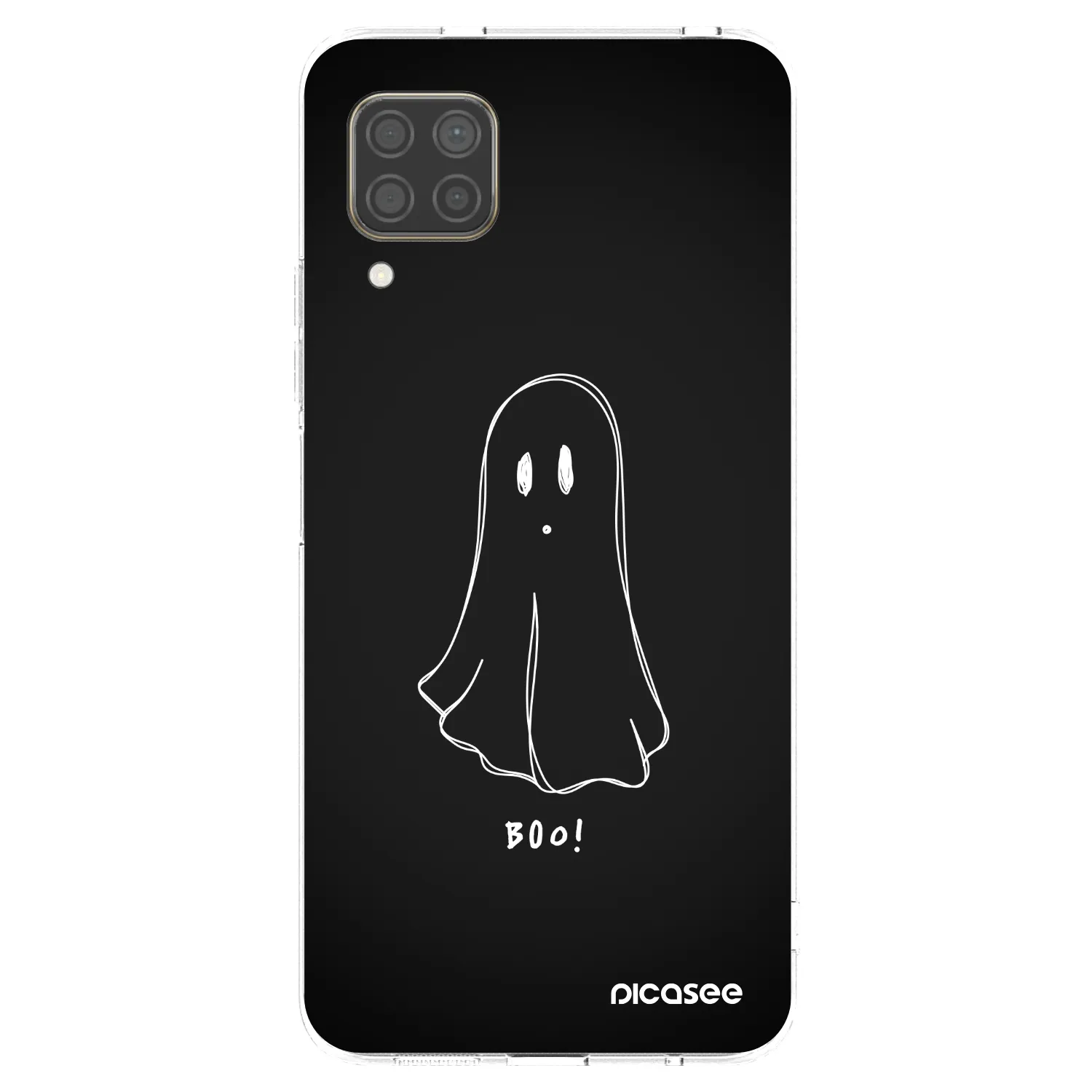 Picasee Huawei P40 Lite Hülle - Transparentes Silikon - Ghost 2