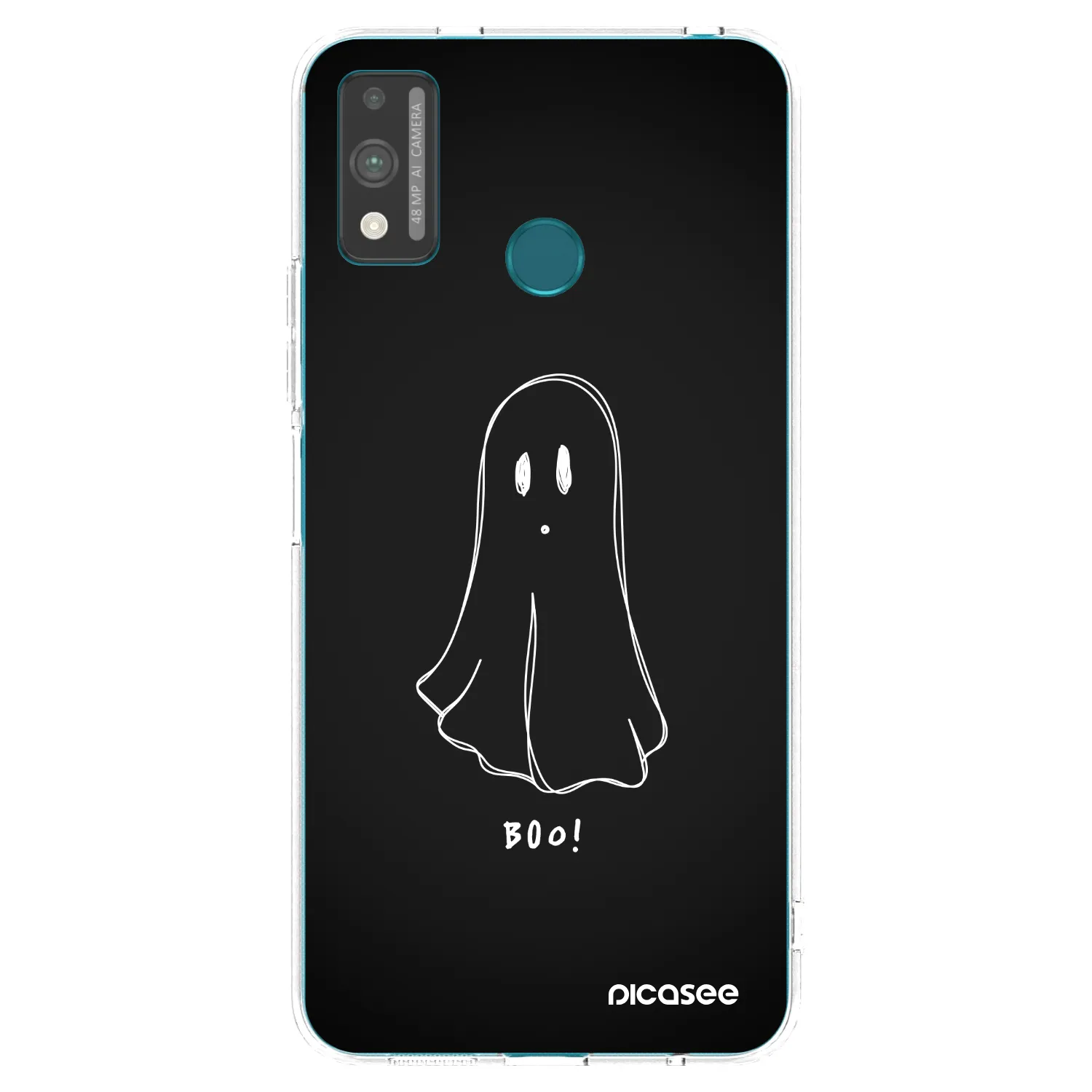 Picasee Honor 9X Lite Hülle - Transparentes Silikon - Ghost 2