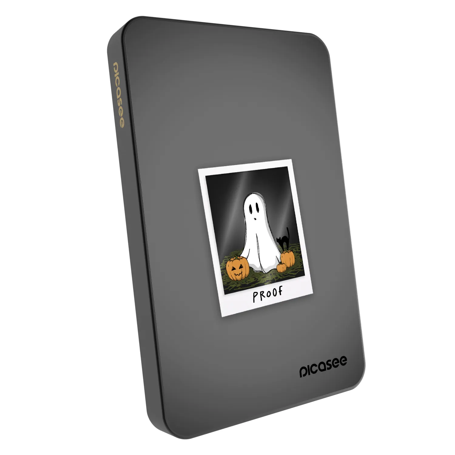 Picasee Powerbank mit MagSafe 5 000 mAh Grau - Proof