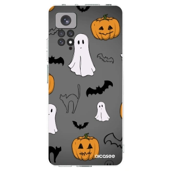 Picasee Xiaomi Redmi Note 11 Hülle - Transparentes Silikon - Spooky crew