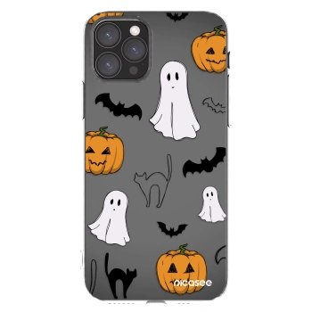 Picasee Apple iPhone 11 Pro Hülle - Transparentes Silikon - Spooky crew