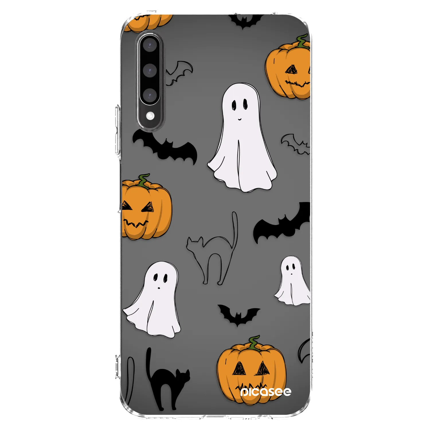 Picasee Honor 9X Pro Hülle - Transparentes Silikon - Spooky crew
