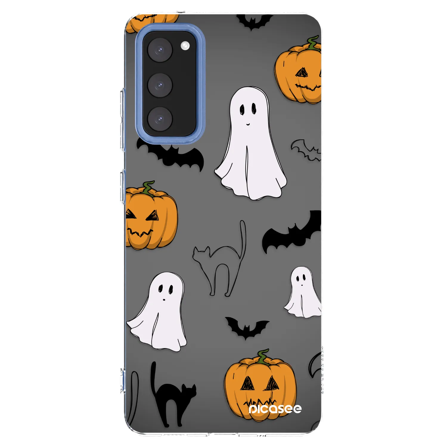 Picasee Samsung Galaxy S20 FE Hülle - Transparentes Silikon - Spooky crew