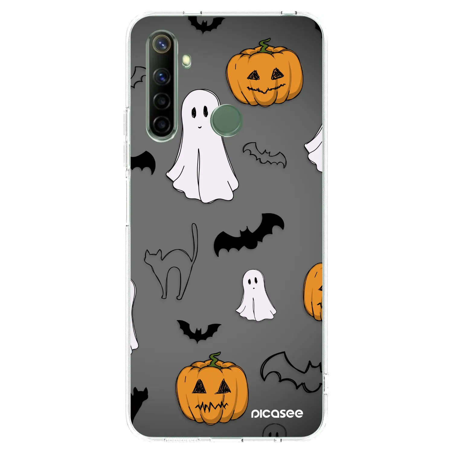 Picasee Realme 6i Hülle - Transparentes Silikon - Spooky crew