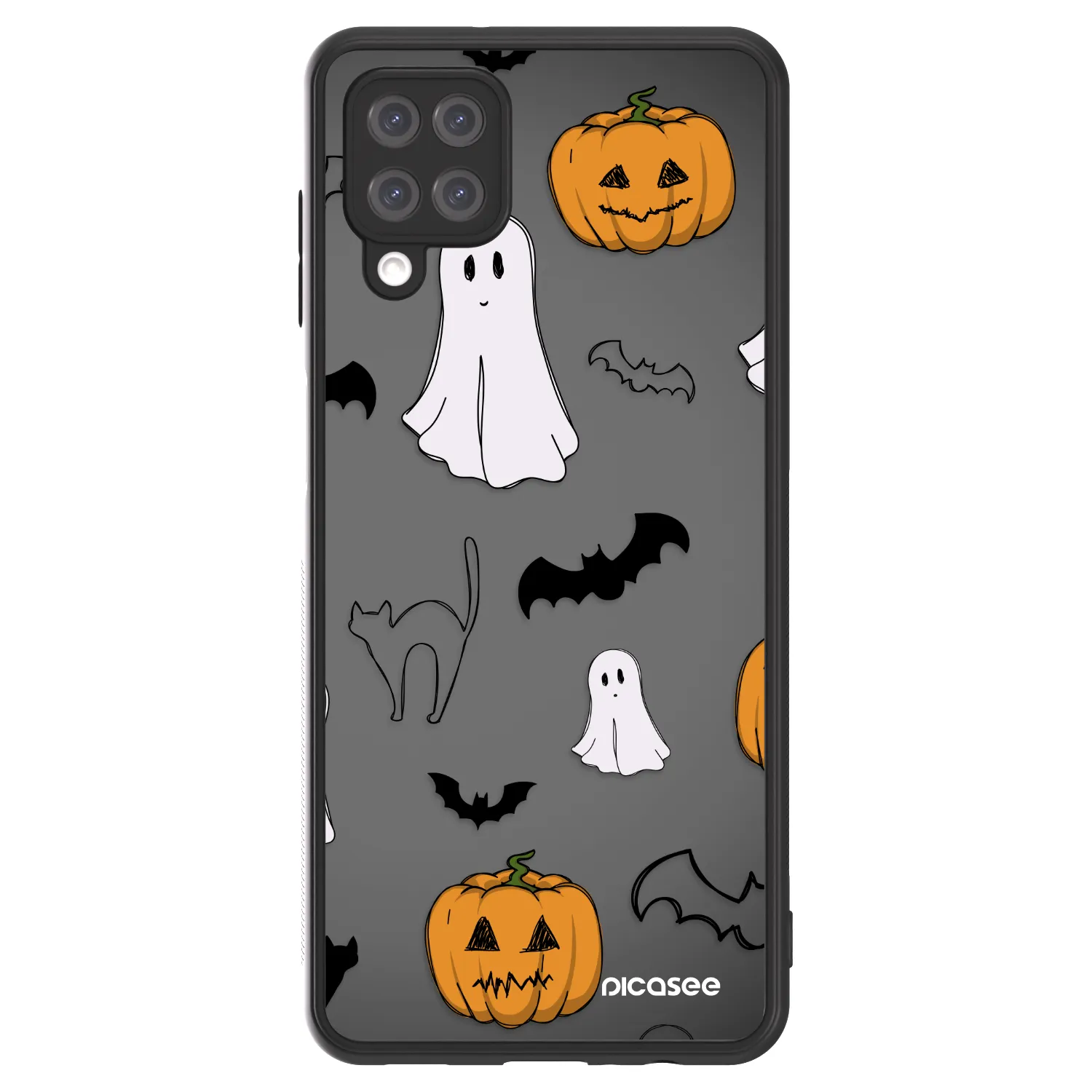 Picasee ULTIMATE CASE für Samsung Galaxy A12 A125F - Spooky crew
