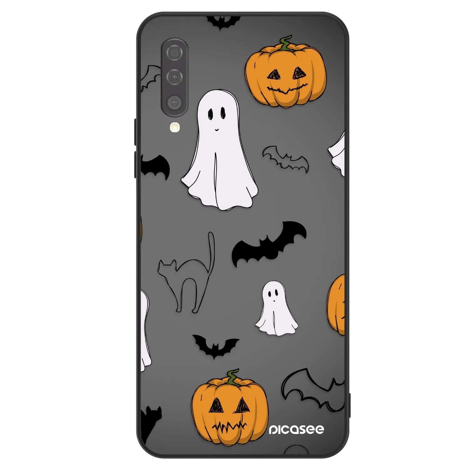 Picasee ULTIMATE CASE für Samsung Galaxy A50 A505F - Spooky crew
