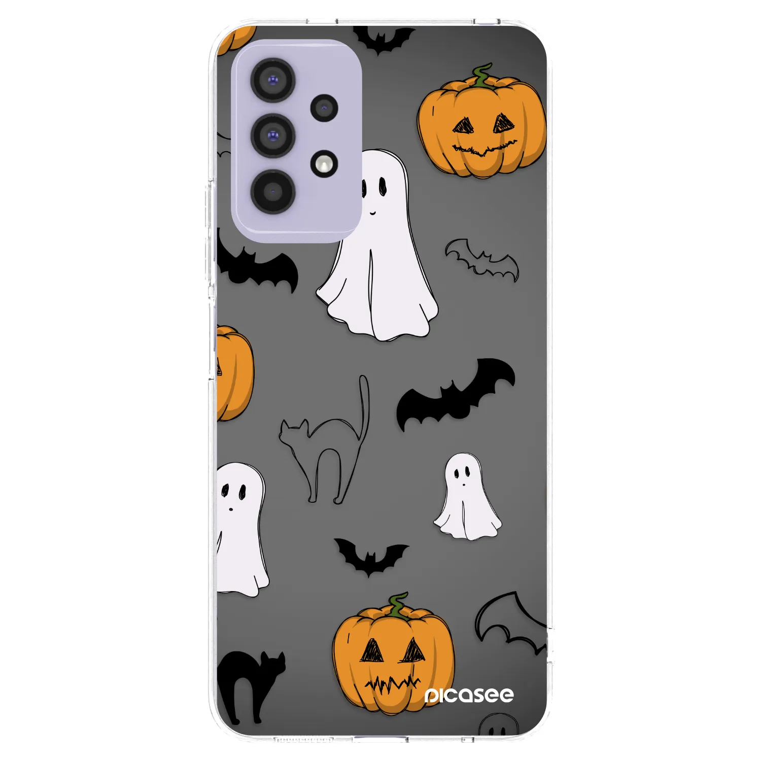 Picasee Samsung Galaxy A32 4G SM-A325F Hülle - Transparentes Silikon - Spooky crew