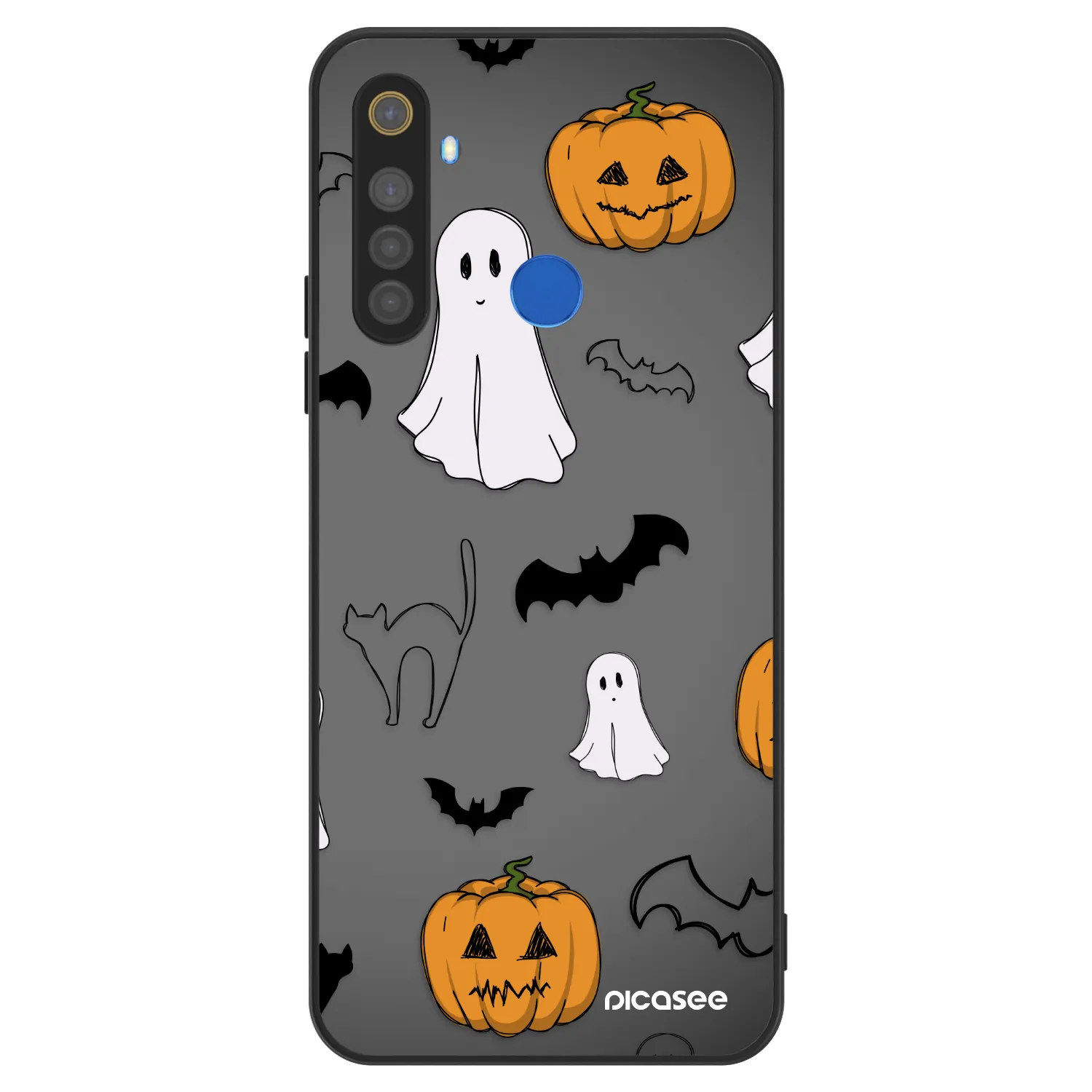 Picasee ULTIMATE CASE für Realme 5 - Spooky crew