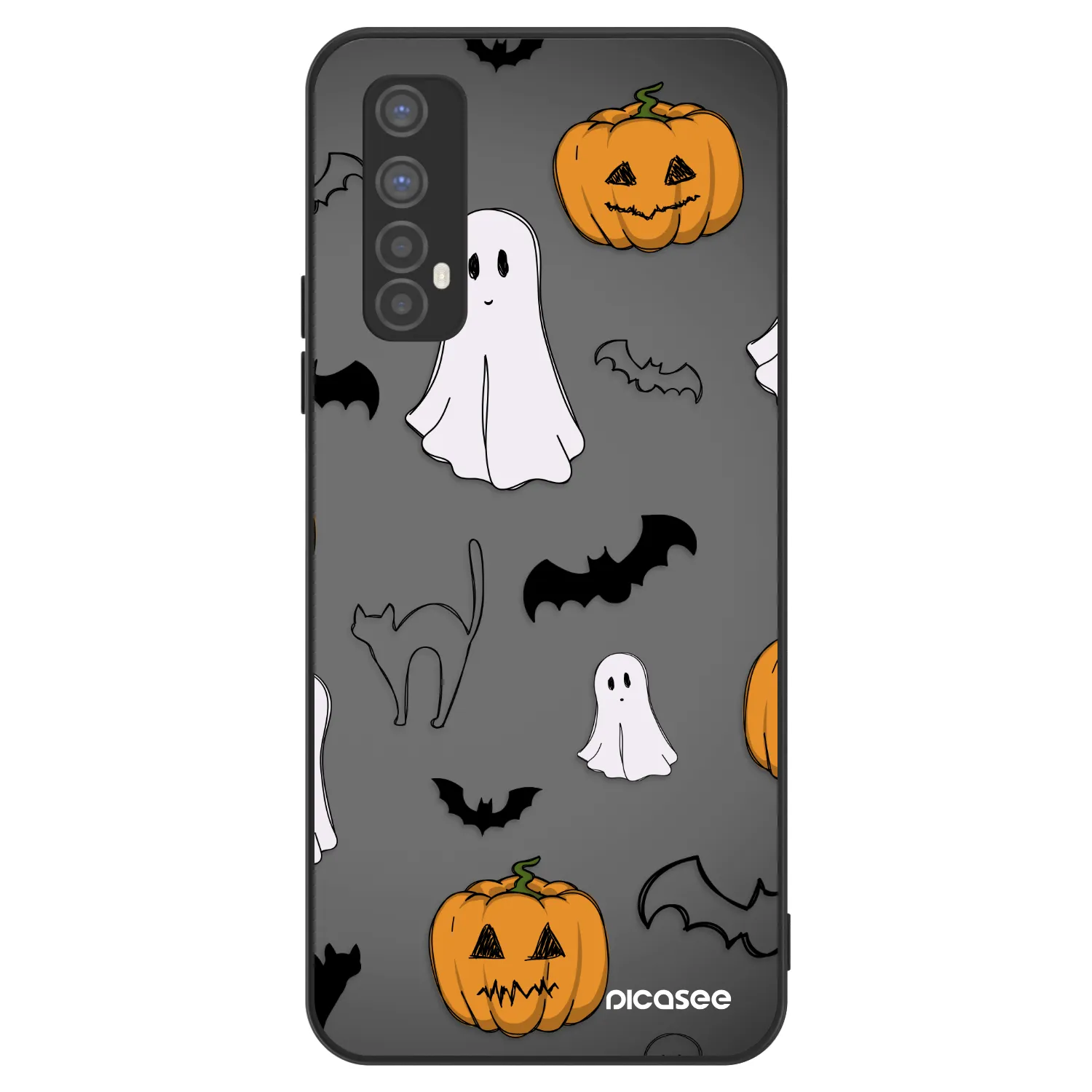 Picasee ULTIMATE CASE für Realme 7 - Spooky crew
