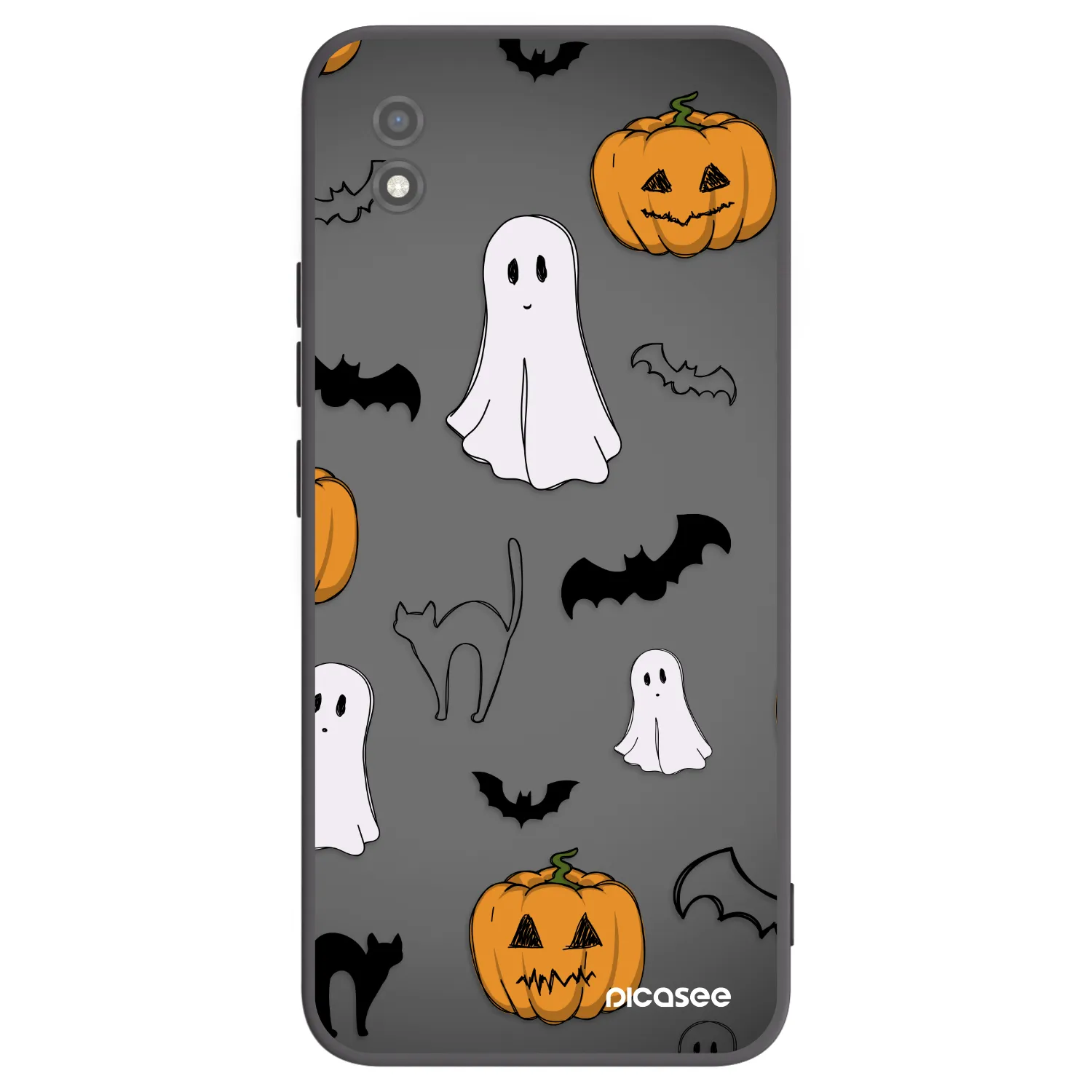 Picasee Realme C11 (2021) Hülle - Schwarzes Silikon - Spooky crew