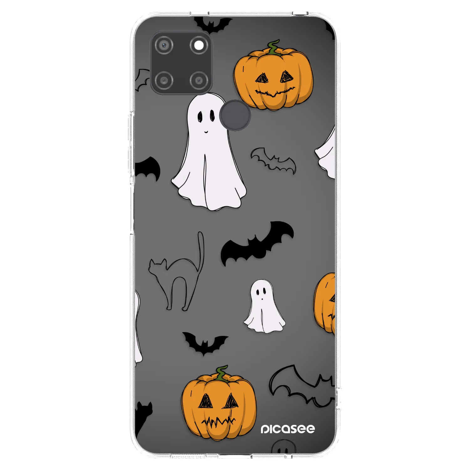 Picasee Realme C21Y Hülle - Transparentes Silikon - Spooky crew