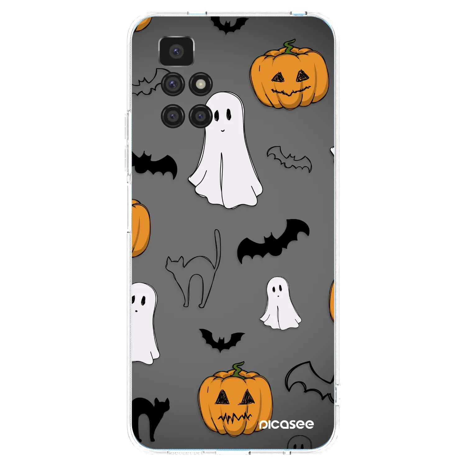 Picasee Xiaomi Redmi 10 (2022) Hülle - Transparentes Silikon - Spooky crew
