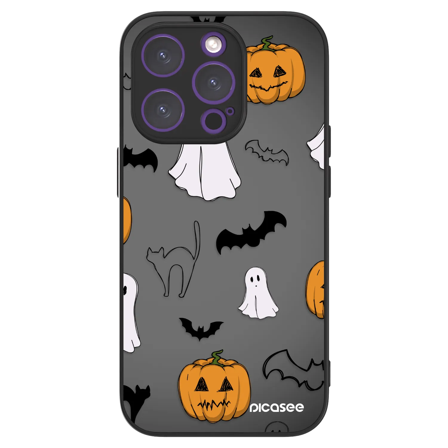 Picasee ULTIMATE CASE MagSafe für Apple iPhone 14 Pro - Spooky crew