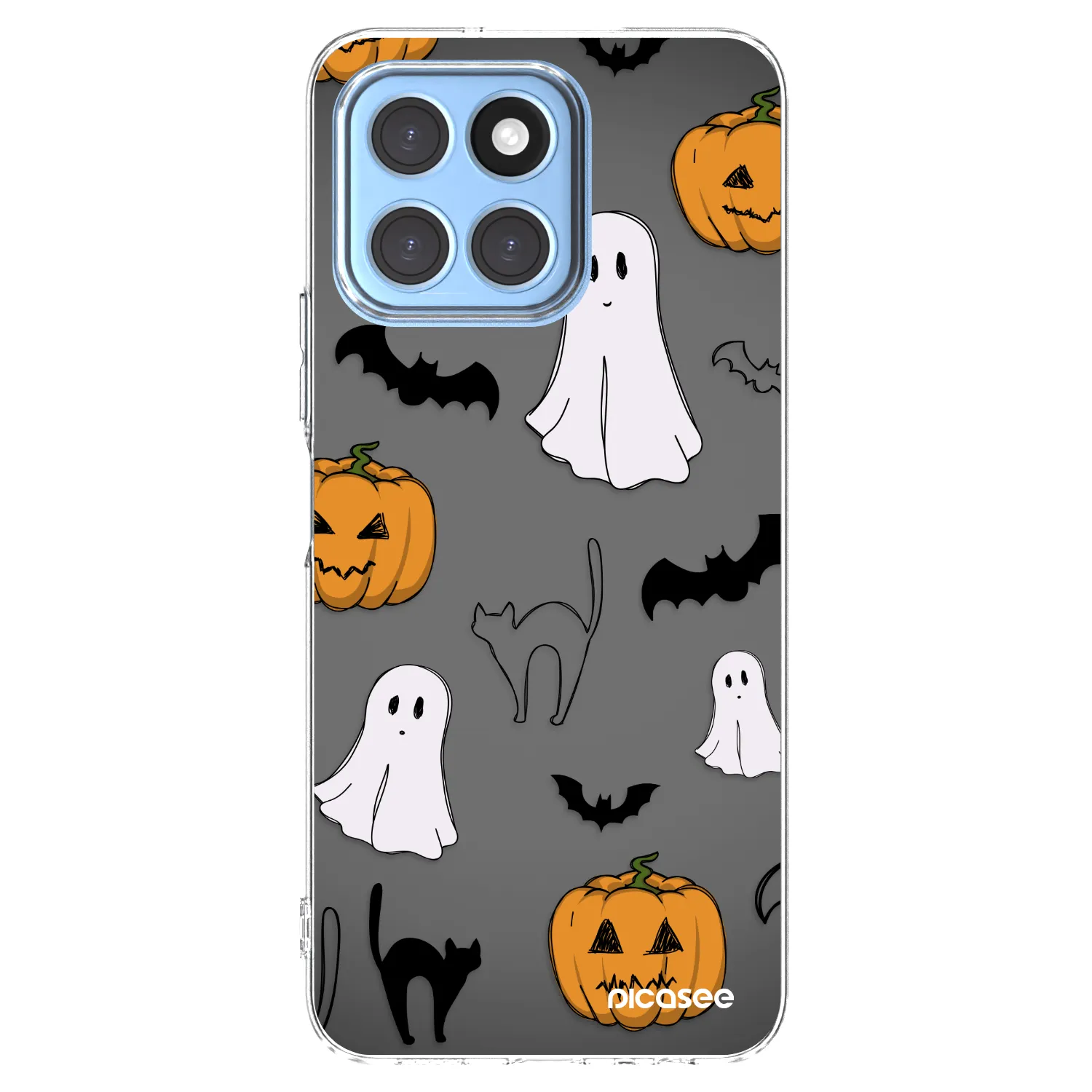 Picasee Honor X6 Hülle - Transparentes Silikon - Spooky crew