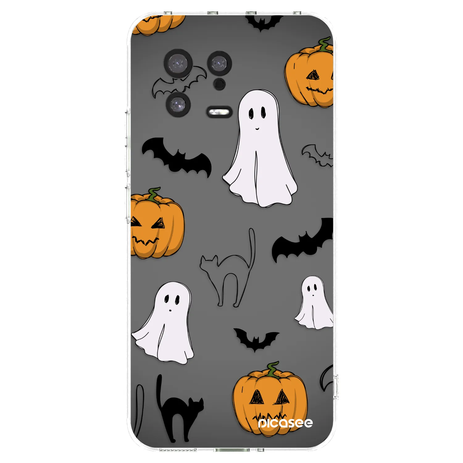 Picasee Xiaomi 13 Hülle - Transparentes Silikon - Spooky crew