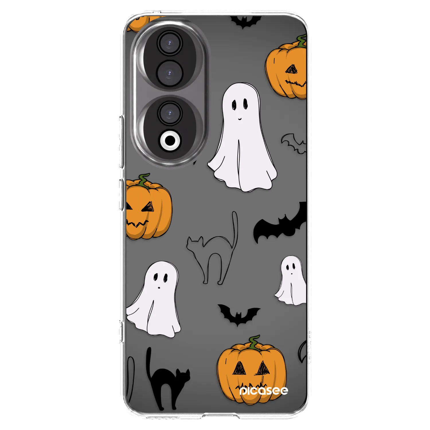 Picasee Honor 90 5G Hülle - Transparentes Silikon - Spooky crew