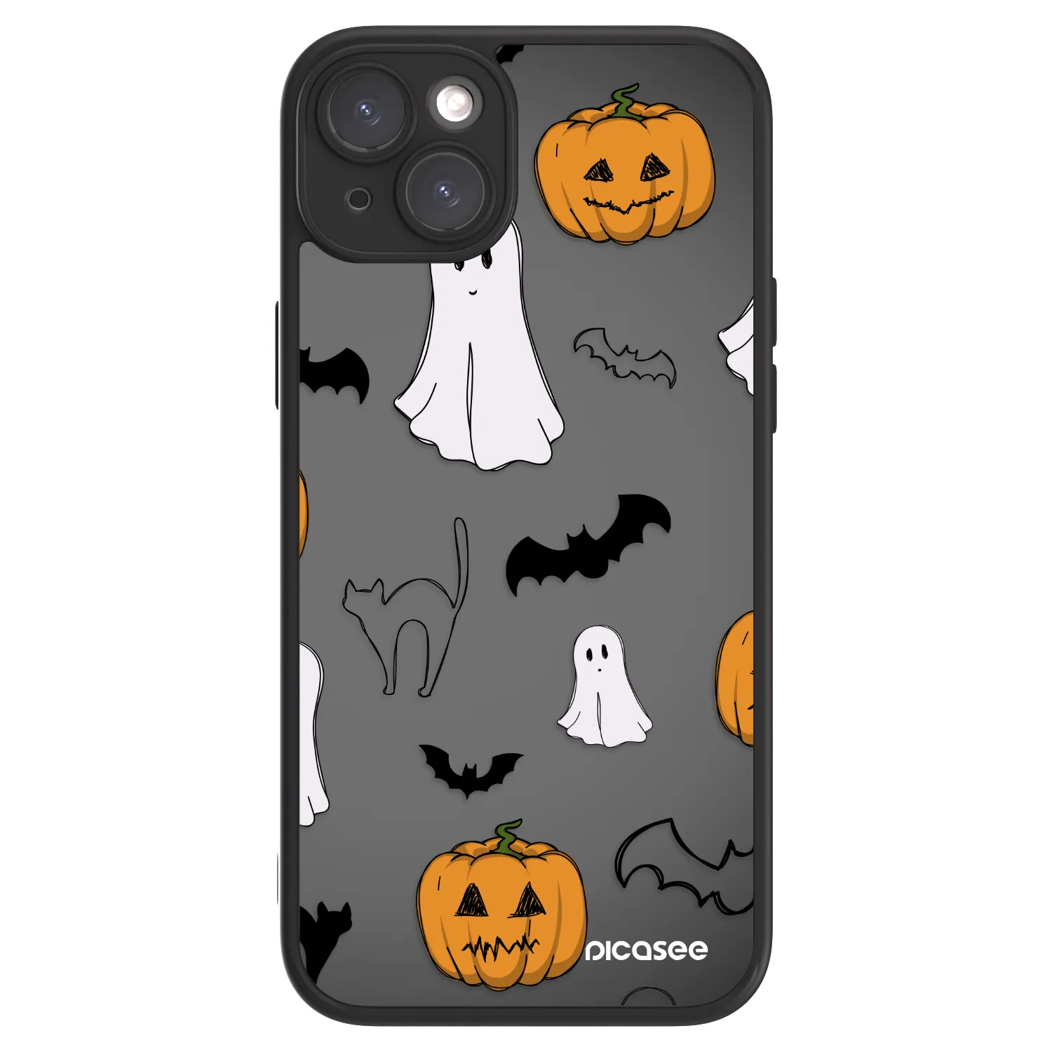 Picasee ULTIMATE CASE für Apple iPhone 15 Plus - Spooky crew