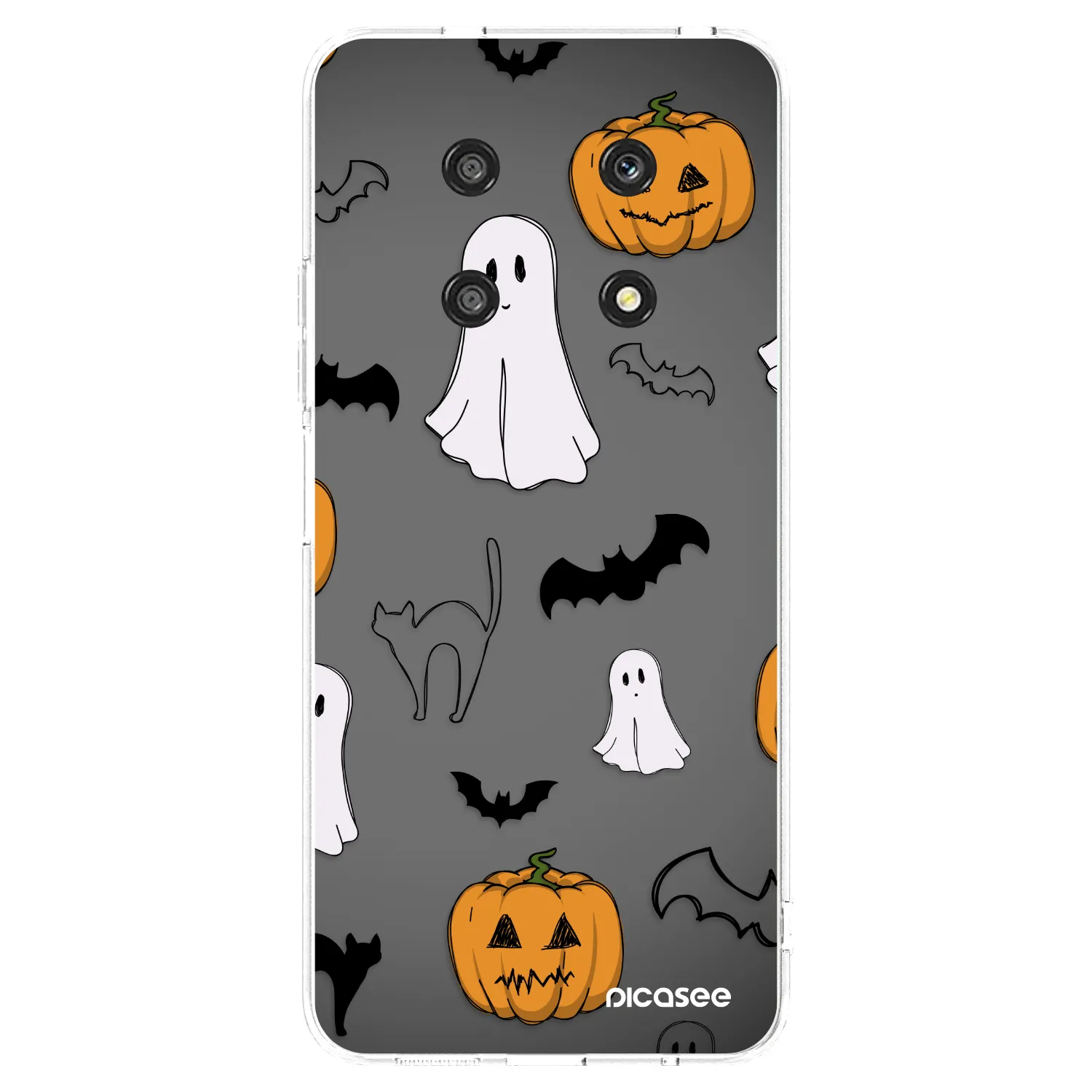 Picasee Honor Magic4 Lite 5G Hülle - Transparentes Silikon - Spooky crew