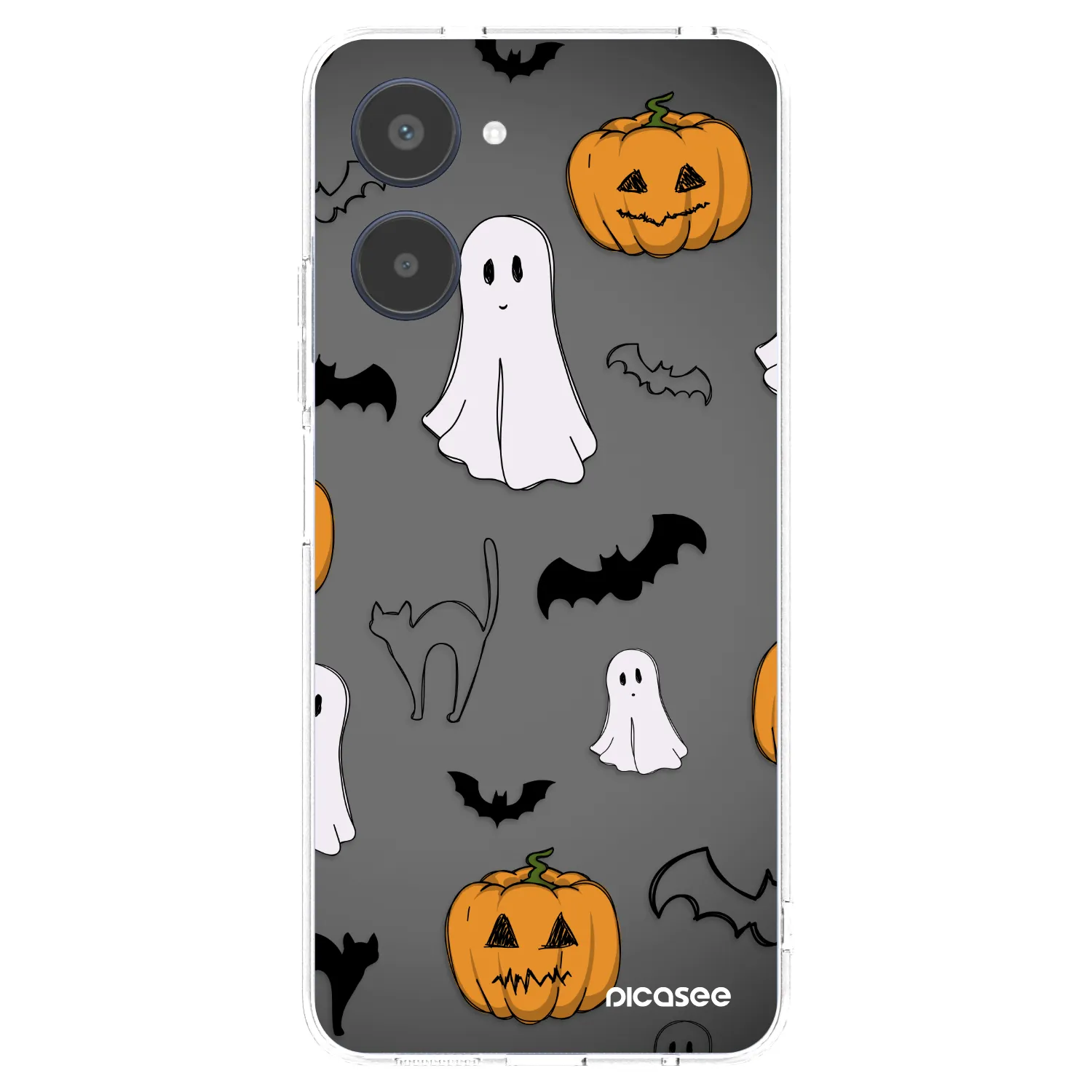 Picasee Realme 10 4G Hülle - Transparentes Silikon - Spooky crew