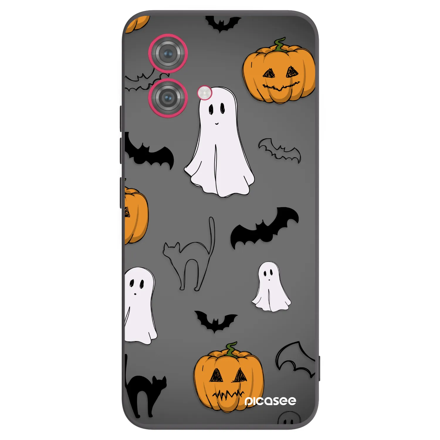 Picasee Motorola Moto G84 5G Hülle - Schwarzes Silikon - Spooky crew