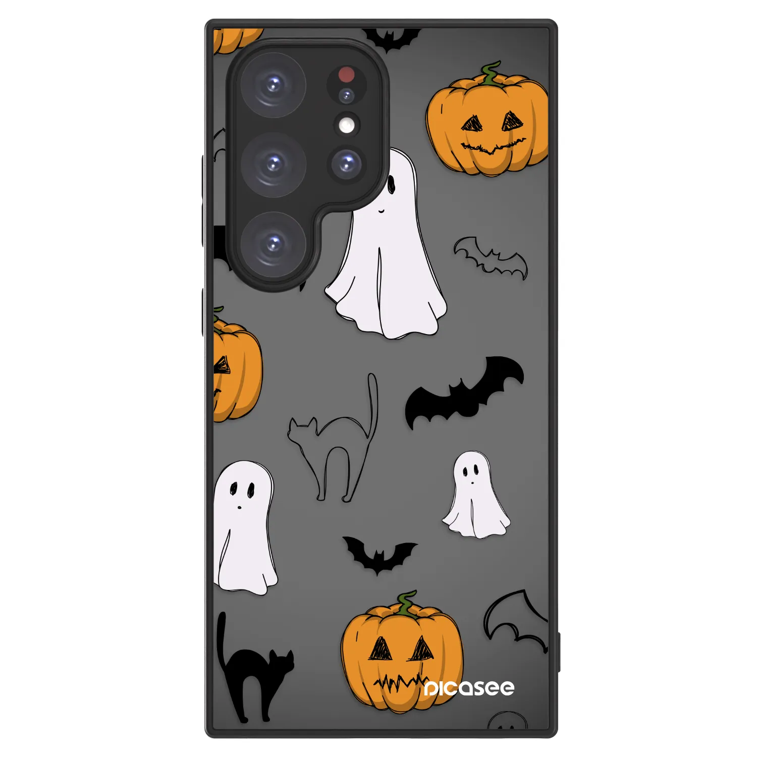 Picasee ULTIMATE CASE PowerShare für Samsung Galaxy S24 Ultra S928B 5G - Spooky crew