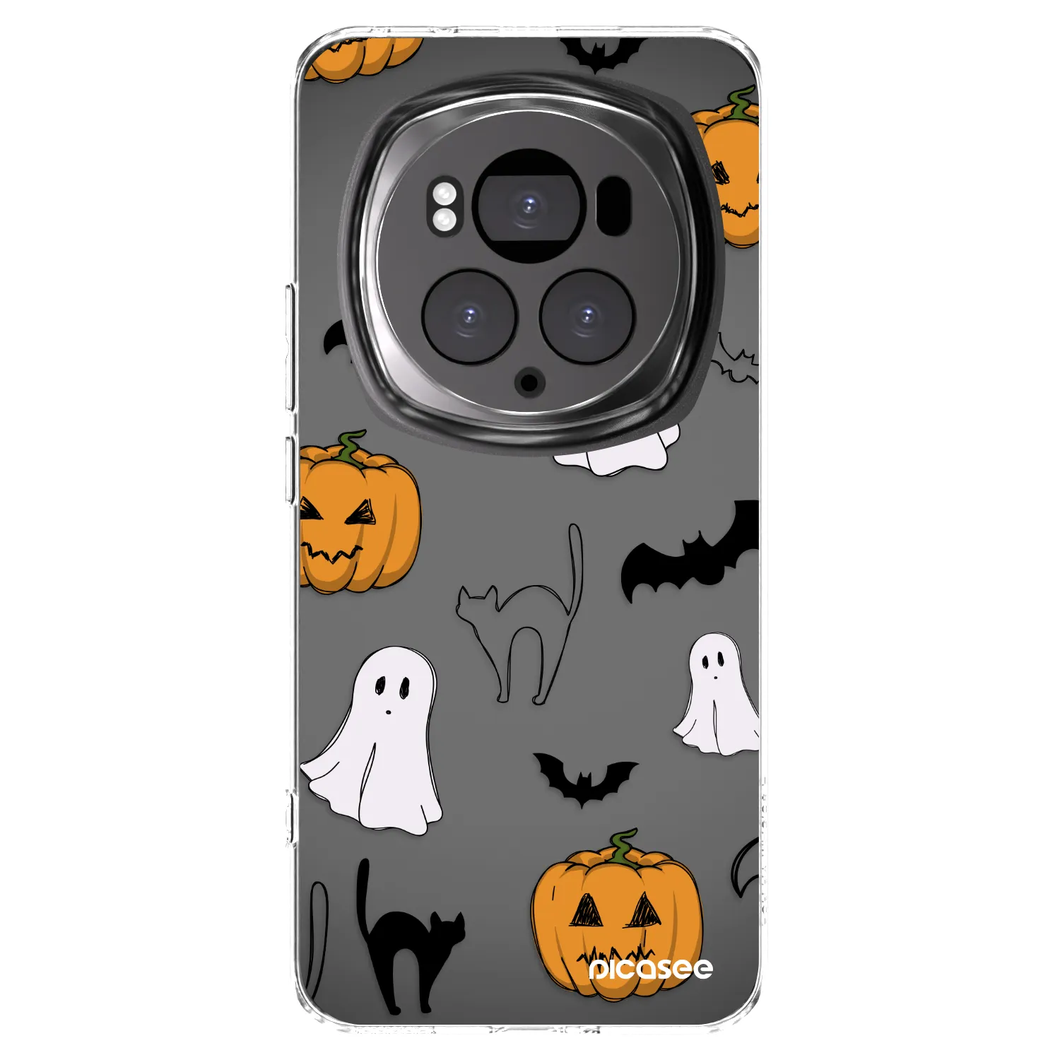 Picasee Honor Magic6 Pro Hülle - Transparentes Silikon - Spooky crew