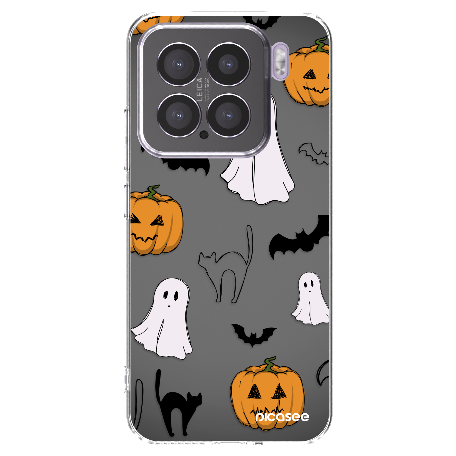 Picasee Xiaomi 15 Hülle - Transparentes Silikon - Spooky crew