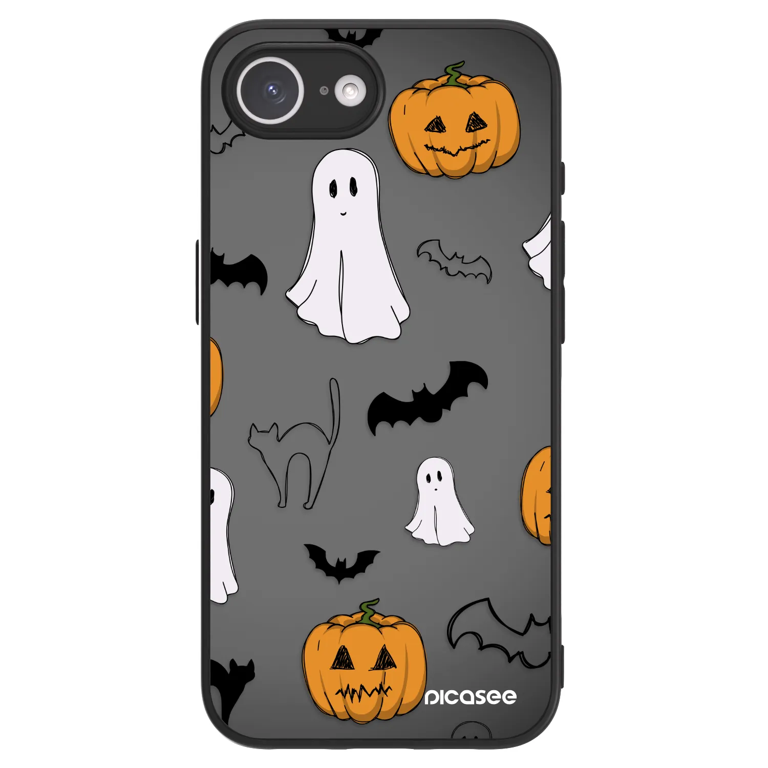Picasee ULTIMATE CASE MagSafe für Apple iPhone 16e - Spooky crew