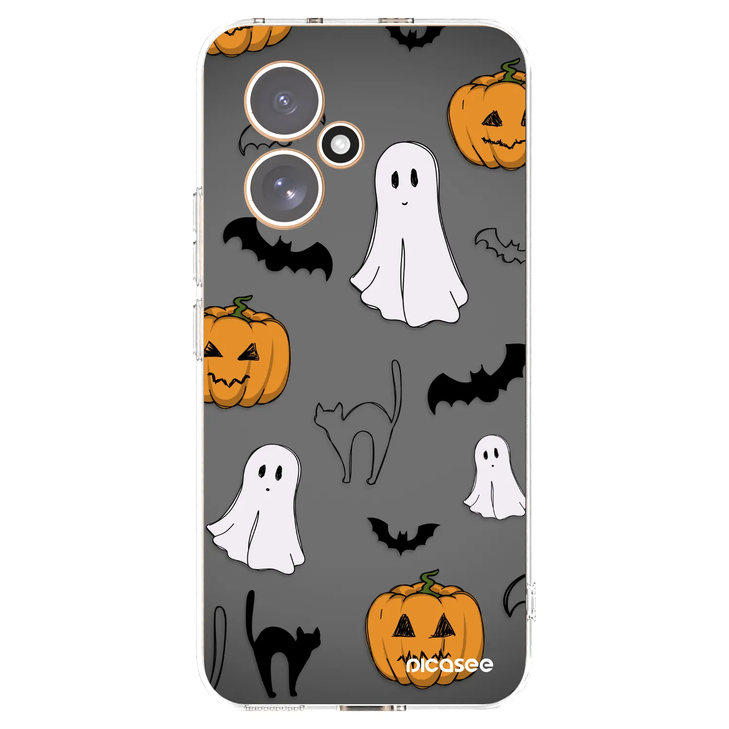 Picasee Honor 400 5G Hülle - Transparentes Silikon - Spooky crew
