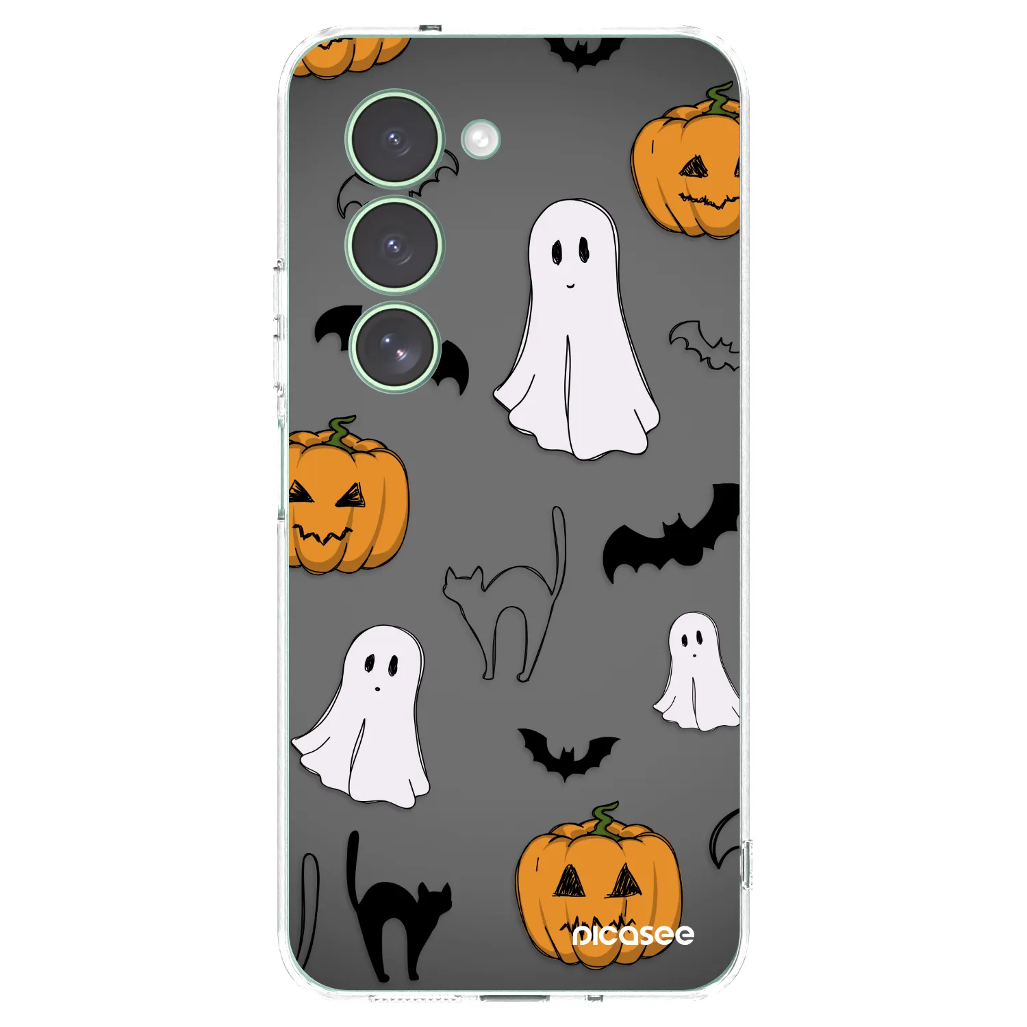 Picasee Xiaomi Redmi 15 5G Hülle - Transparentes Silikon - Spooky crew