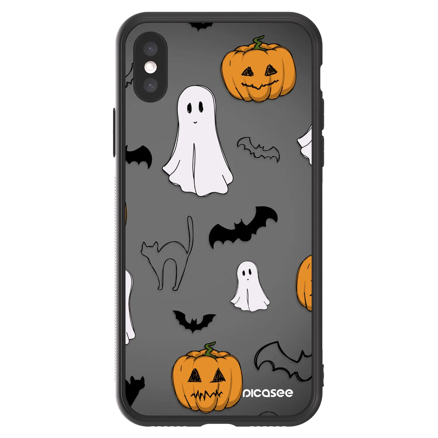 Picasee ULTIMATE CASE für Apple iPhone X/XS - Spooky crew