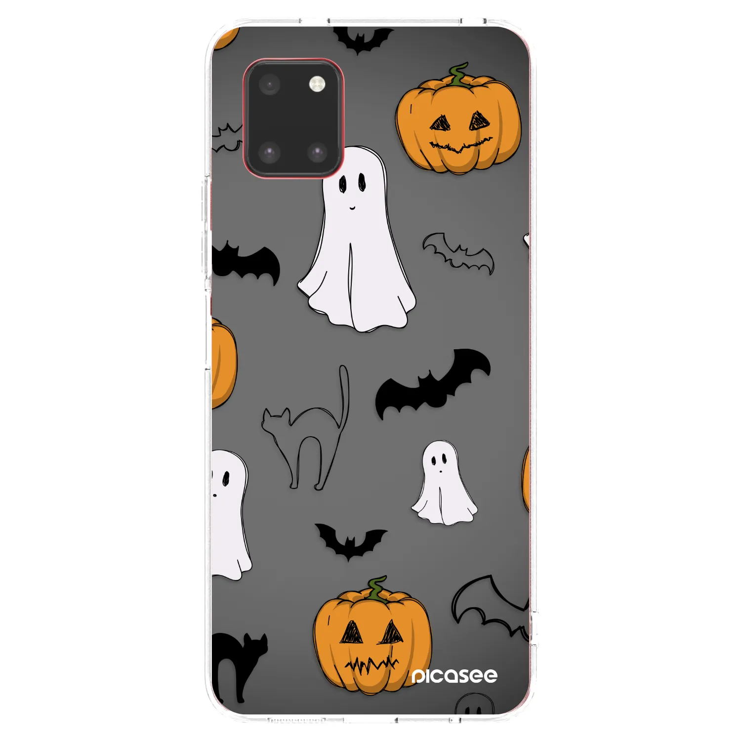 Picasee Samsung Galaxy Note 10 Lite N770F Hülle - Transparentes Silikon - Spooky crew