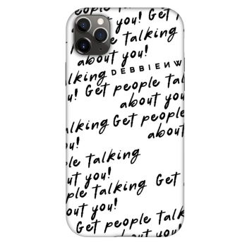 Hülle für Apple iPhone 11 Pro Max - GET PEOPLE TALK ABOUT YOU