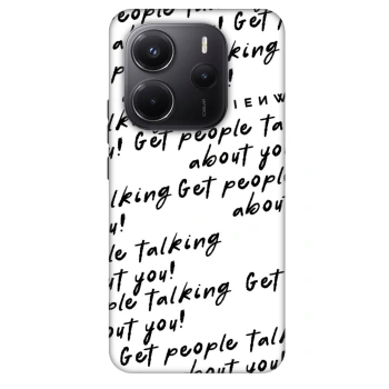 Hülle für Xiaomi Redmi Note 14 5G - GET PEOPLE TALK ABOUT YOU
