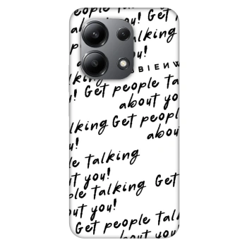 Hülle für Xiaomi Redmi Note 13 4G - GET PEOPLE TALK ABOUT YOU