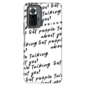 Hülle für Xiaomi Redmi Note 10 Pro - GET PEOPLE TALK ABOUT YOU
