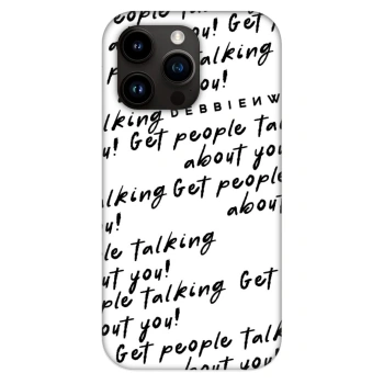 Hülle für Apple iPhone 13 Pro - GET PEOPLE TALK ABOUT YOU