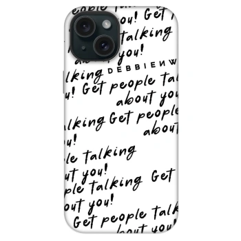 Hülle für Apple iPhone 14 - GET PEOPLE TALK ABOUT YOU
