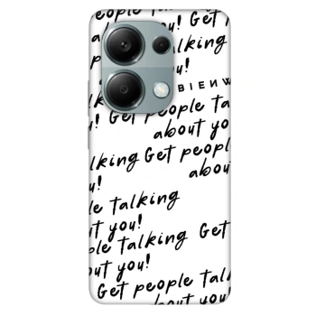 Hülle für Xiaomi Redmi Note 13 Pro 4G - GET PEOPLE TALK ABOUT YOU