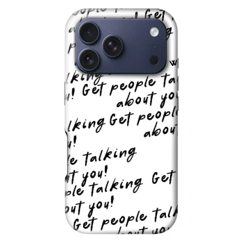 Hülle für Apple iPhone 18 Pro - GET PEOPLE TALK ABOUT YOU