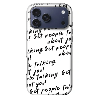 Hülle für Apple iPhone 18 Pro Max - GET PEOPLE TALK ABOUT YOU