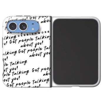 Hülle für Apple iPhone Duo - GET PEOPLE TALK ABOUT YOU