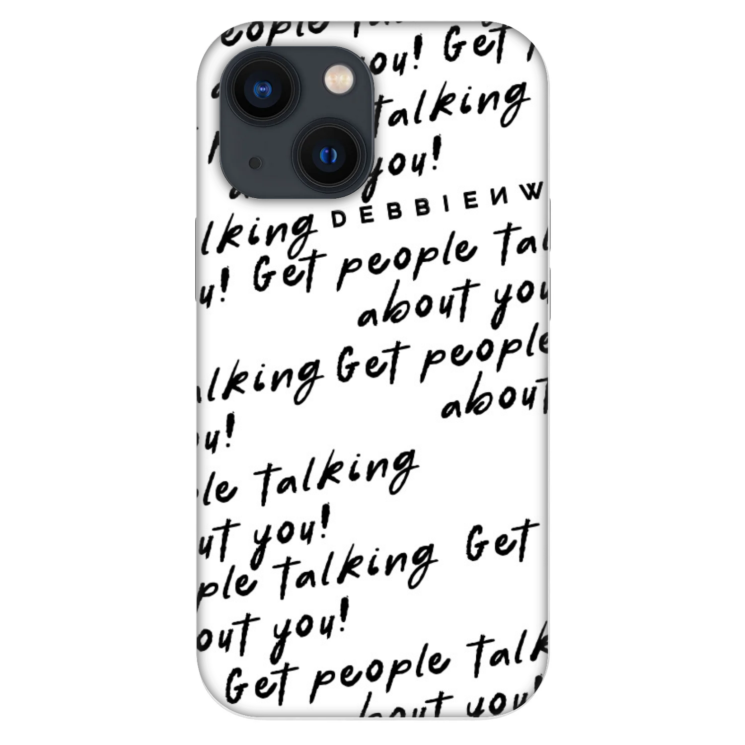 Picasee Fashion Case für Apple iPhone 13 mini - GET PEOPLE TALK ABOUT YOU