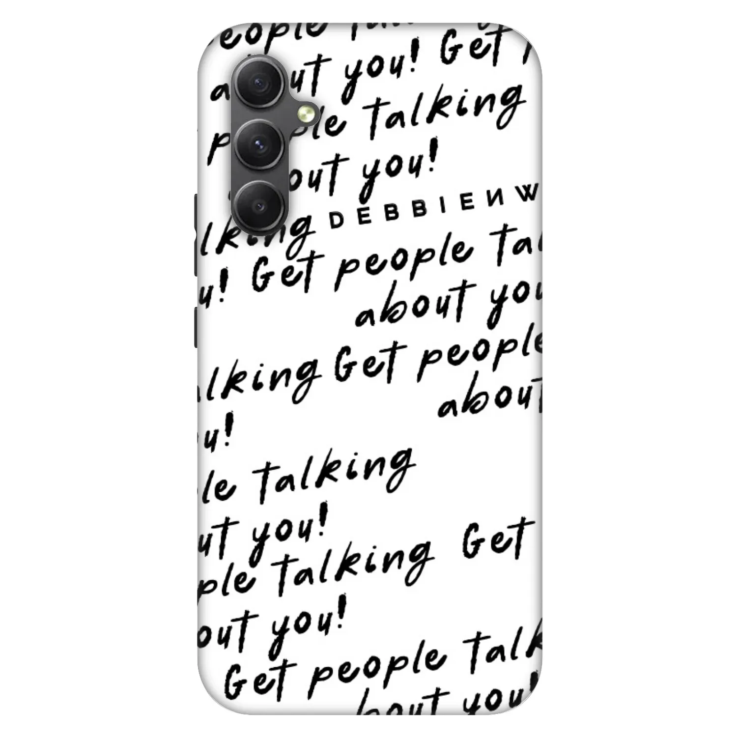 Picasee Fashion Case für Samsung Galaxy A34 5G A346B - GET PEOPLE TALK ABOUT YOU
