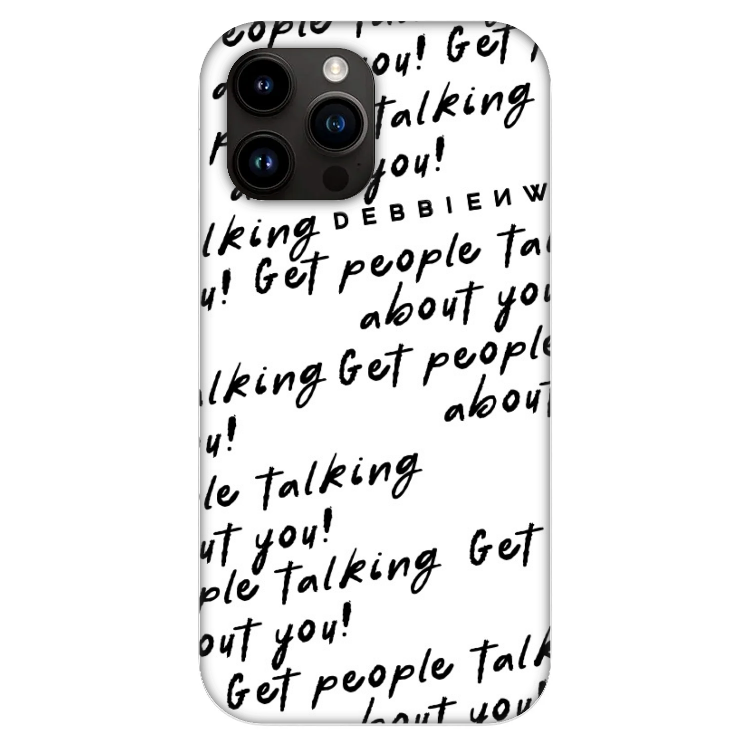Picasee Fashion Case MagSafe für Apple iPhone 13 Pro Max - GET PEOPLE TALK ABOUT YOU