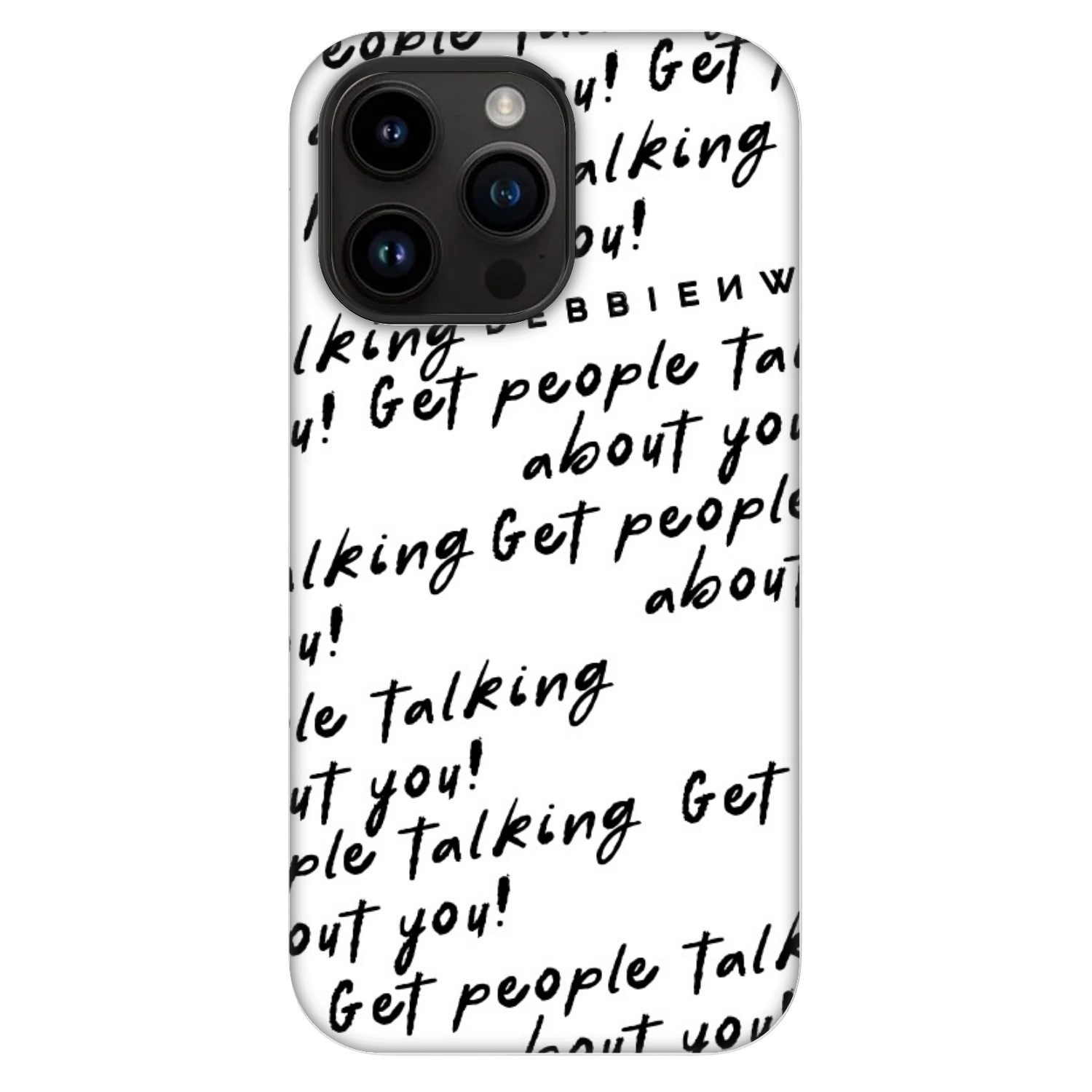 Picasee Fashion Case MagSafe für Apple iPhone 14 Pro Max - GET PEOPLE TALK ABOUT YOU